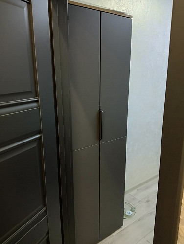 Шкаф Октава 13.228 белый PE шагрень / дуб золотой craft фото покупателя 1